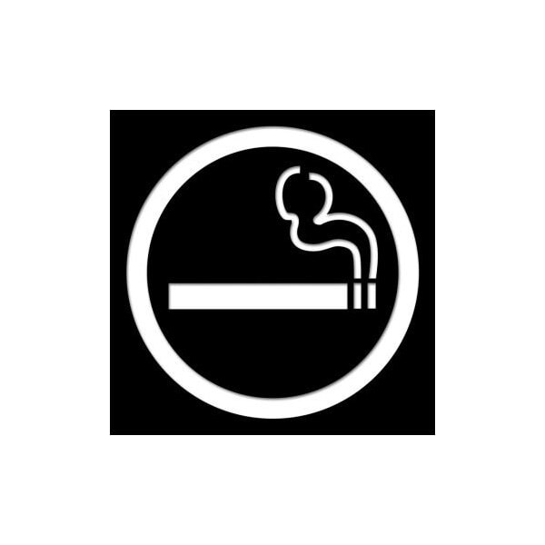 Accuform 3 in W x 3 in H, Engraved Plastic PSG325BK - main